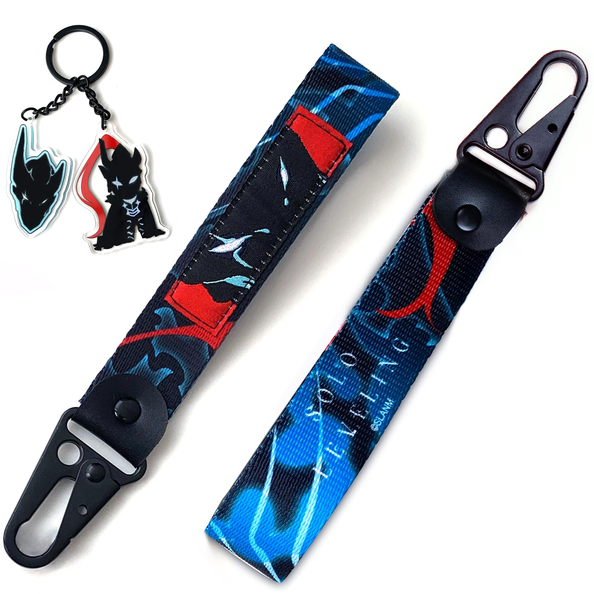Solo Leveling - Shadow Igris Keystrap and Keychain Bundle - Otaku