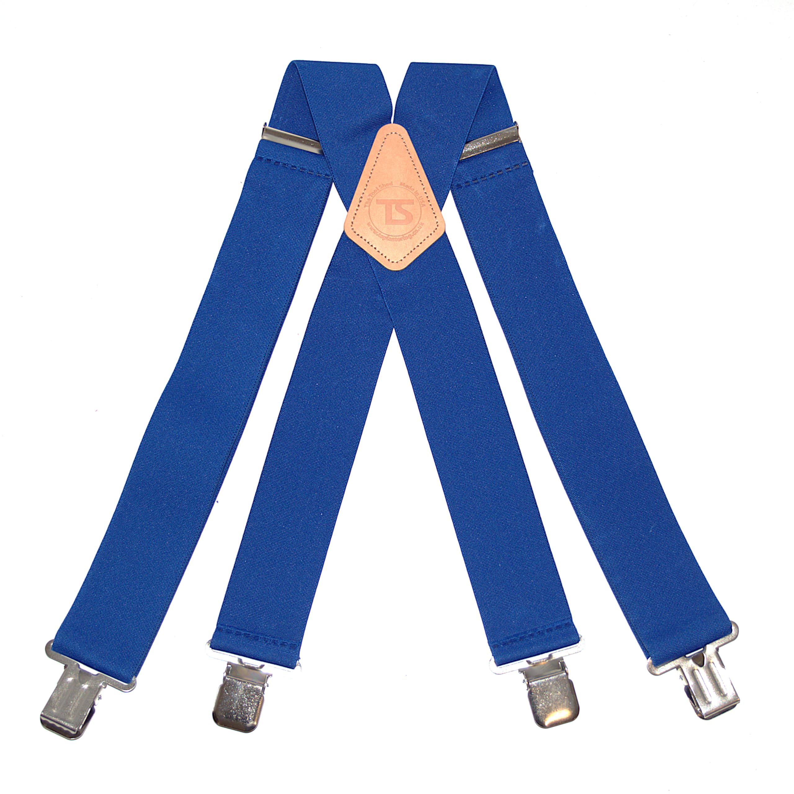 Brimarc Men's Blue Braces Royal Design Heavy Duty 2" 50Mm Wide From M.k.tools
