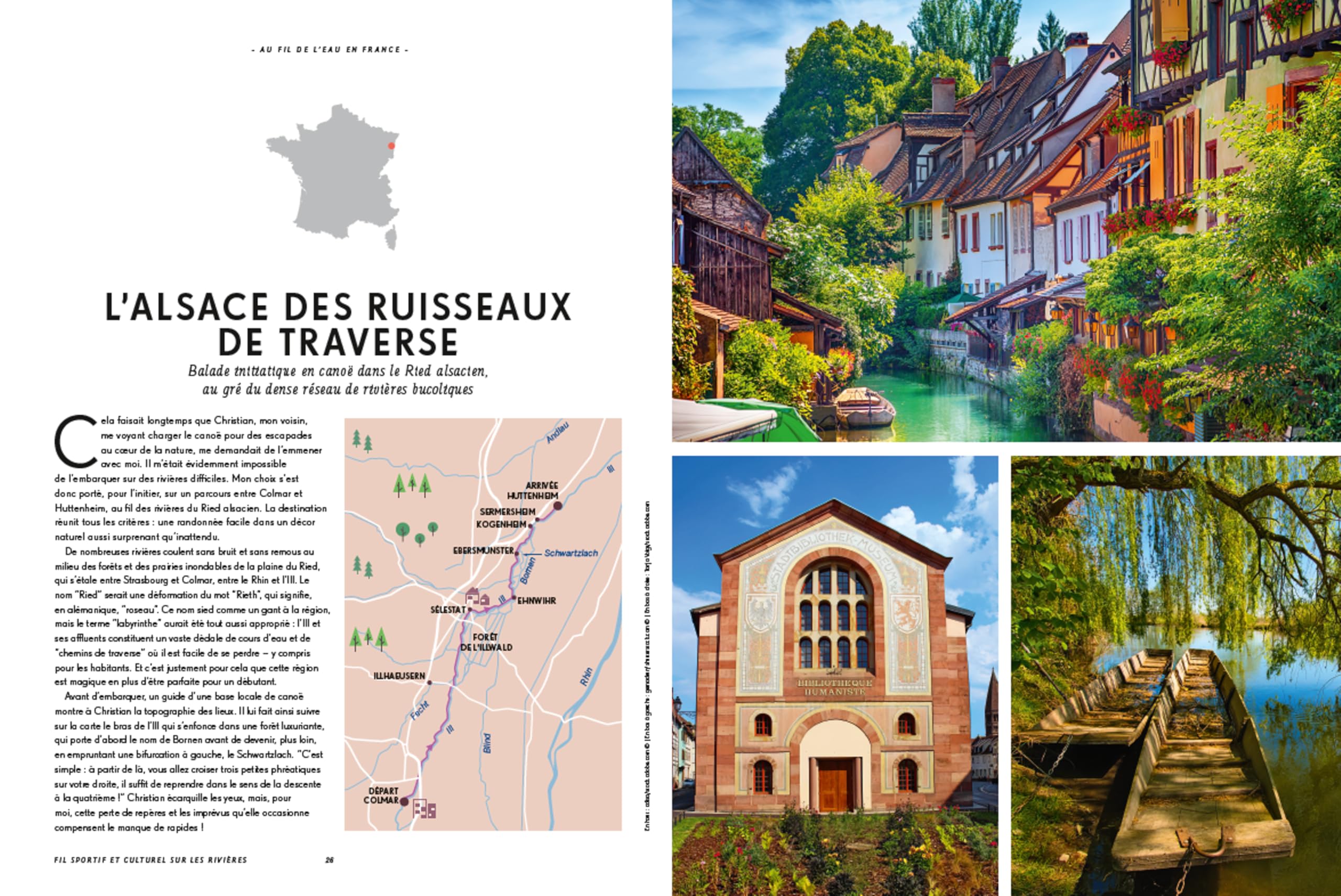Lonely Planet - Au fil de l'eau en France: Les plus beaux sites et itinéraires au rythme des flots