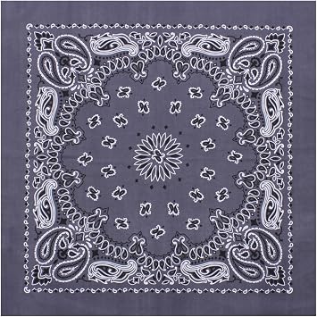 Rothco Trainmen Paisley Bandana 27 x 27 ExtraLarge 100% Cotton Head Wrap Scarf MultiUse