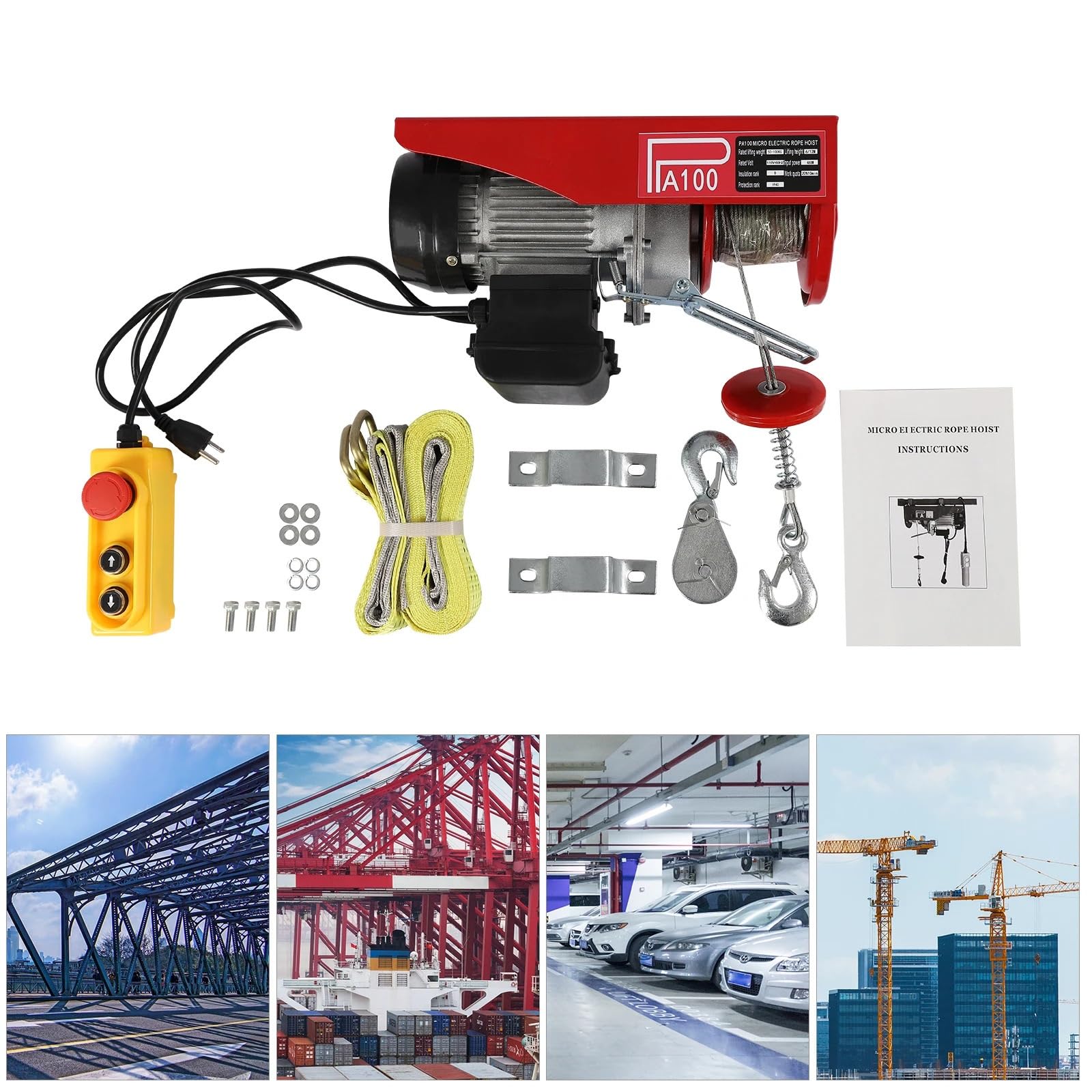 Wciągarka na kable elektryczne Goods Factories Warehouses