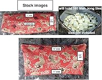 Vista 5 de Cute Cats - Bolsa de fondo plano para azulejos Mahjong de tamaño estándar, Zini grande