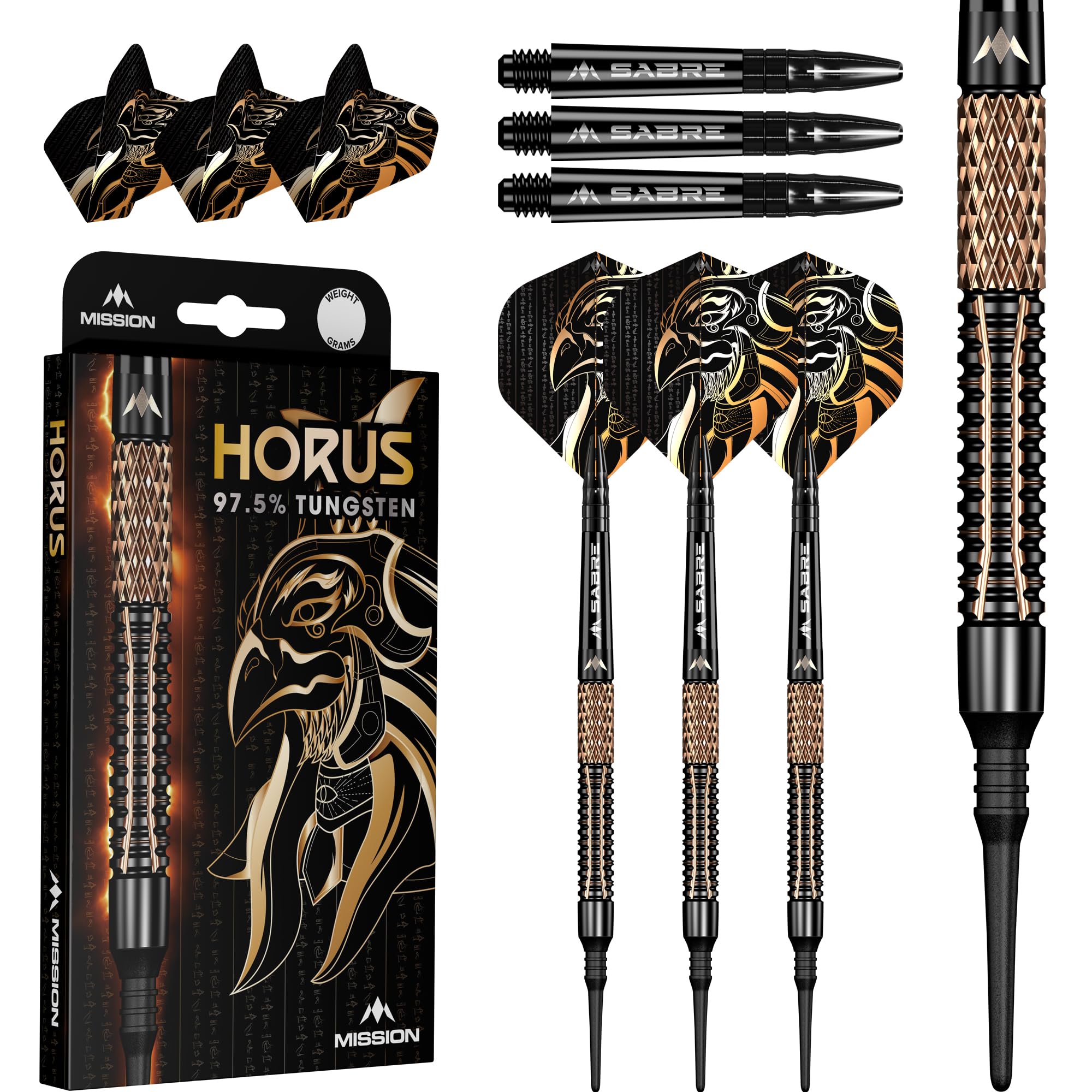 Mission Horus Softdarts 19g
