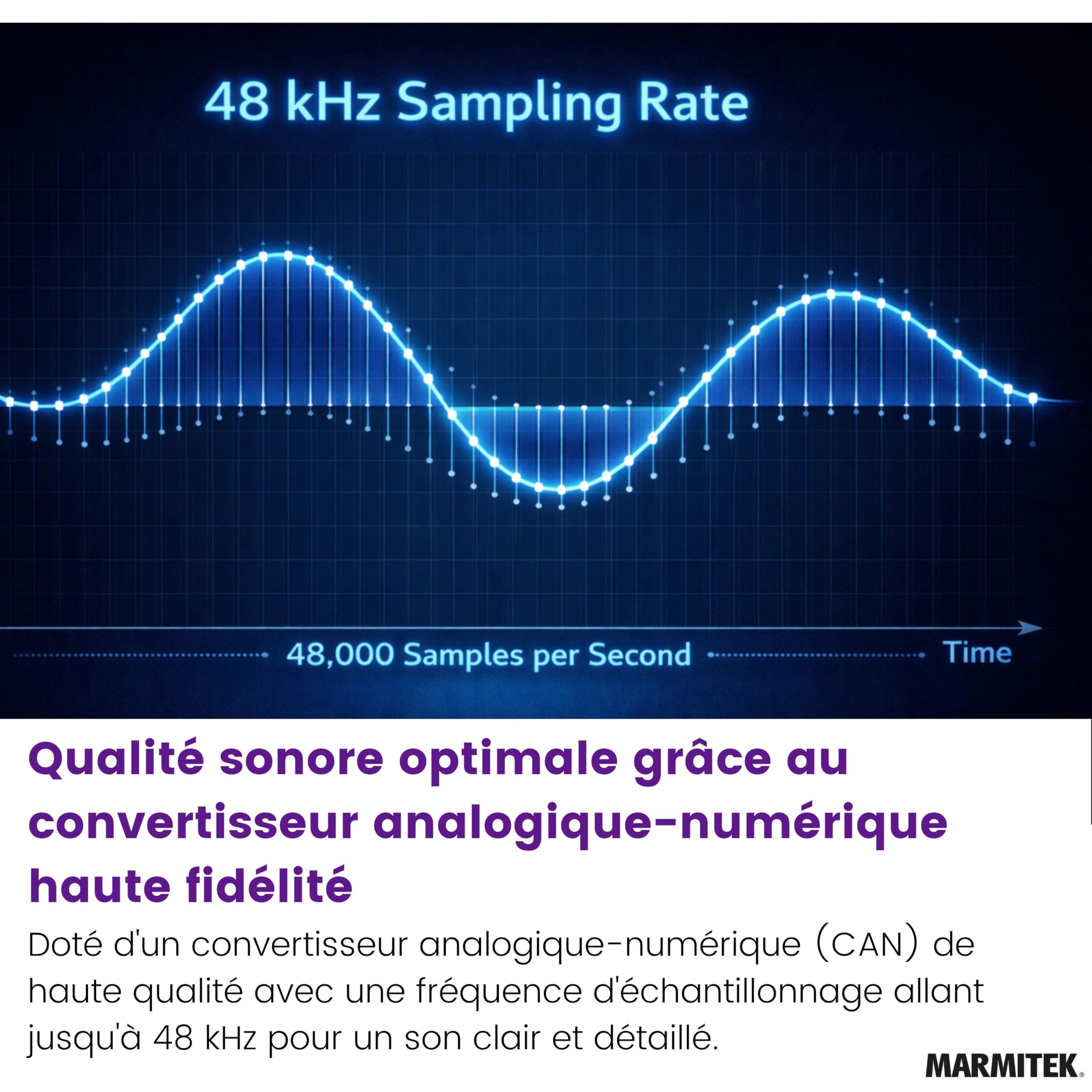 Marmitek Connect AD12 - Convertisseur ADC audio analogique vers numérique