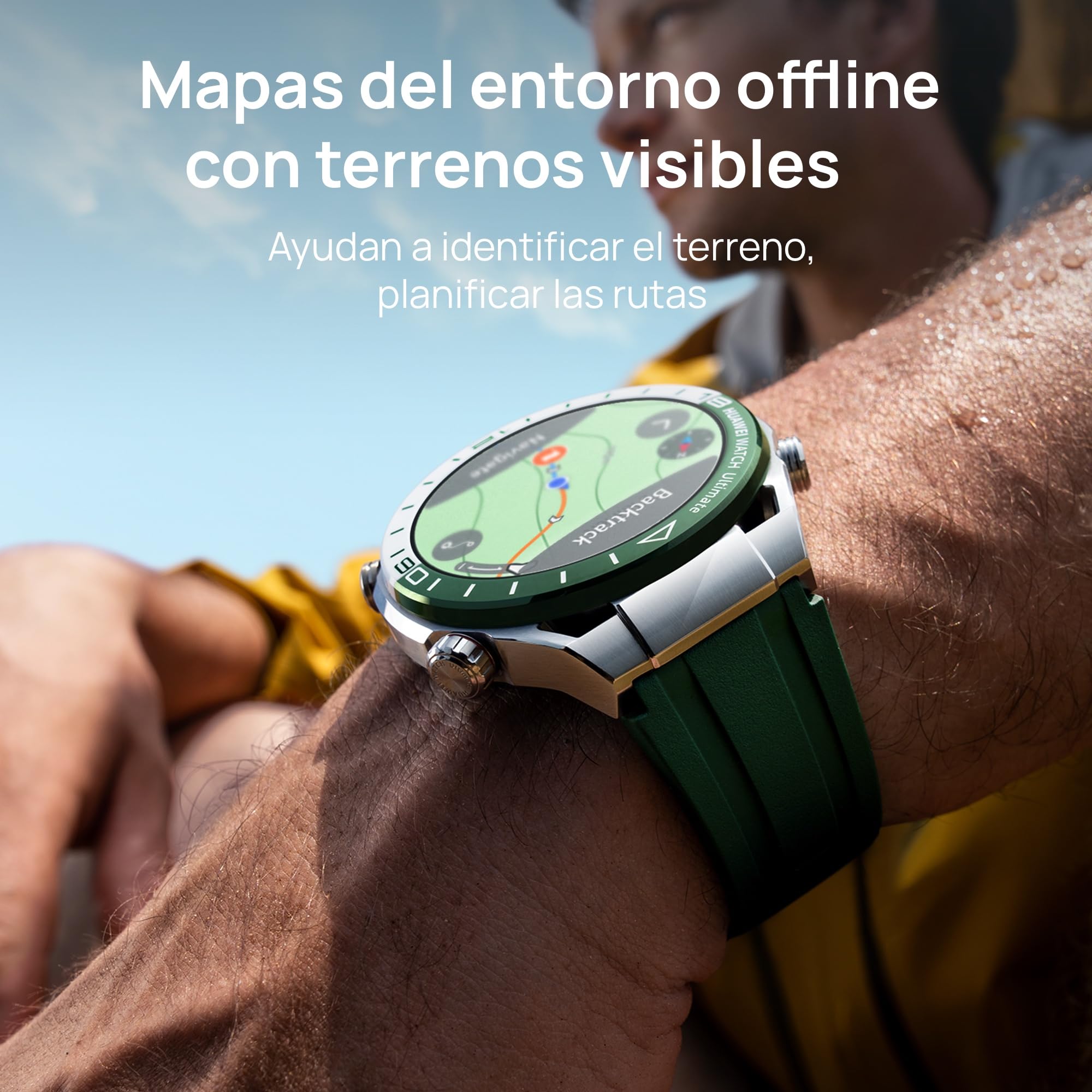 HUAWEI Watch Ultimate Smartwatches, Reloj de Metal Líquido a Base de Circonio, Modo de Golf, Resistencia al Agua a 100 Metros, Dos Semanas de Batería, GPS, Llamadas Bluetooth, iOS & Android
