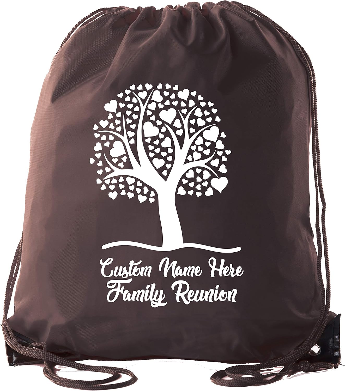Heart Tree with custom and date- Family Reunion Party Favor Bags