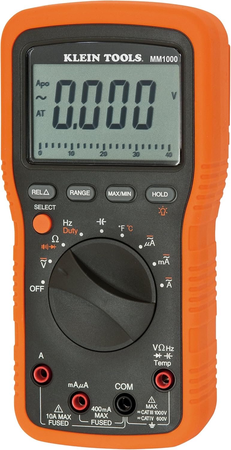Klein Tools MM1000 Electrician's Multimeter
