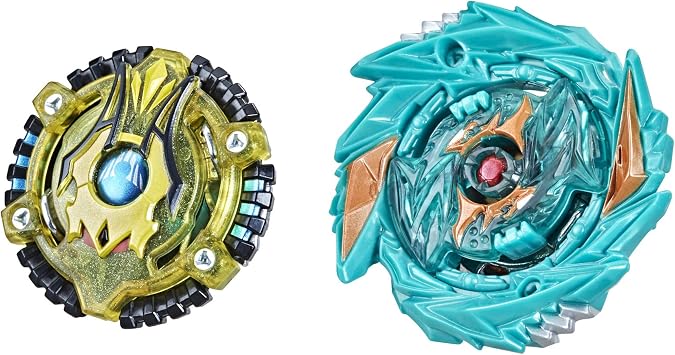 Beyblade Burst Surge Speedstorm Demise Satomb S6 and Anubion A6 Spinning Top Dual Pack - 2 Battling Game Top Toy for Kids Ages 8 and Up