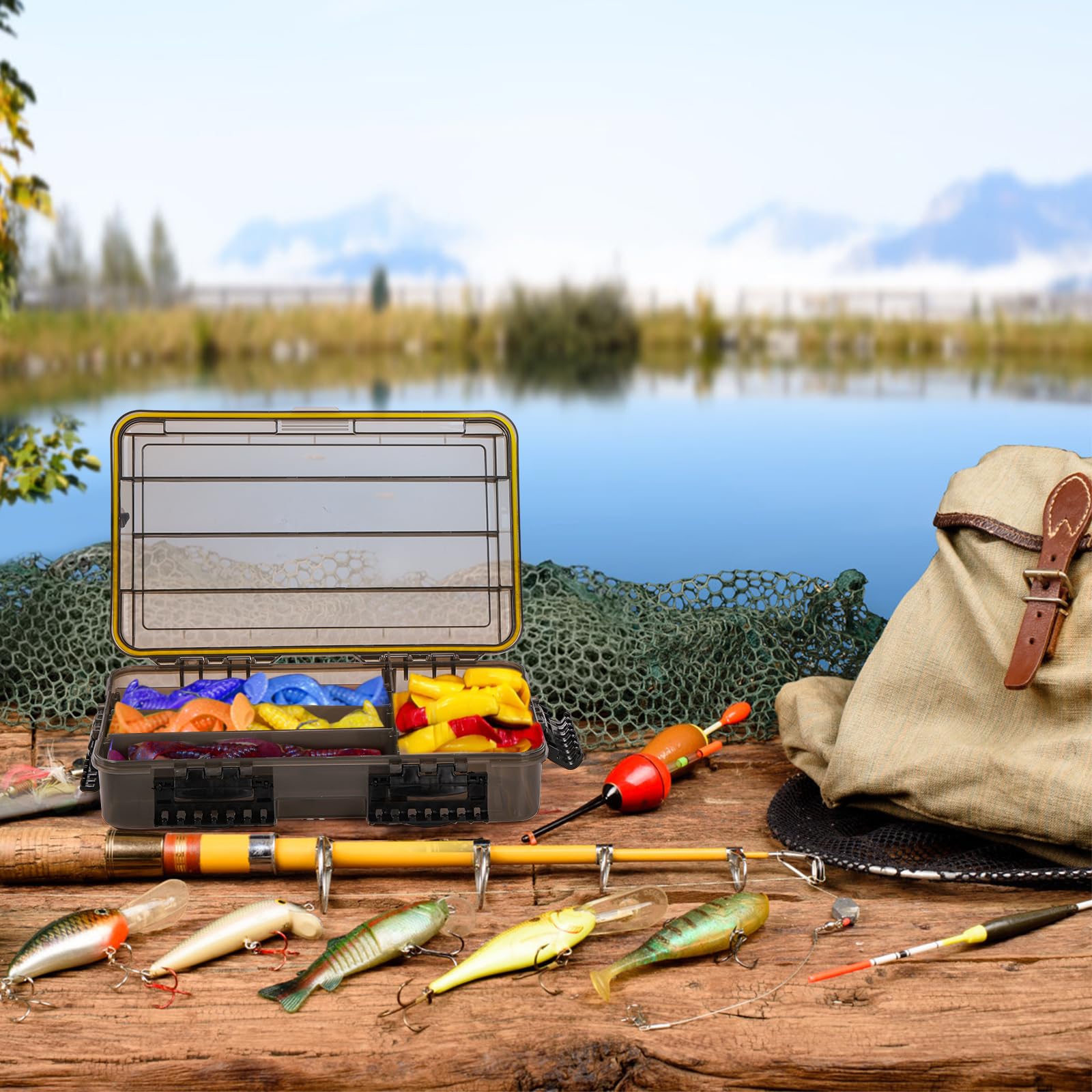 Amazon.com: Noamus 3 Pack Fishing Tackle Boxes, 3600 3700 Tray Storage Box, Waterproof Plastic Container with Adjustable Divider, Tea-Colored Floating Snackle Lure Organizer for Saltwater Freshwater(3 Size) : Sports & Outdoors Amazon.com: Noamus 3 Pack Fishing Tackle Boxes, 3600 3700 Tray Storage Box, Waterproof Plastic Container with Adjustable Divider, Tea-Colored Floating Snackle Lure Organizer for Saltwater Freshwater(3 Size) : Sports & Outdoors