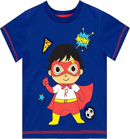 Ryan's world t shirt uk Clearance