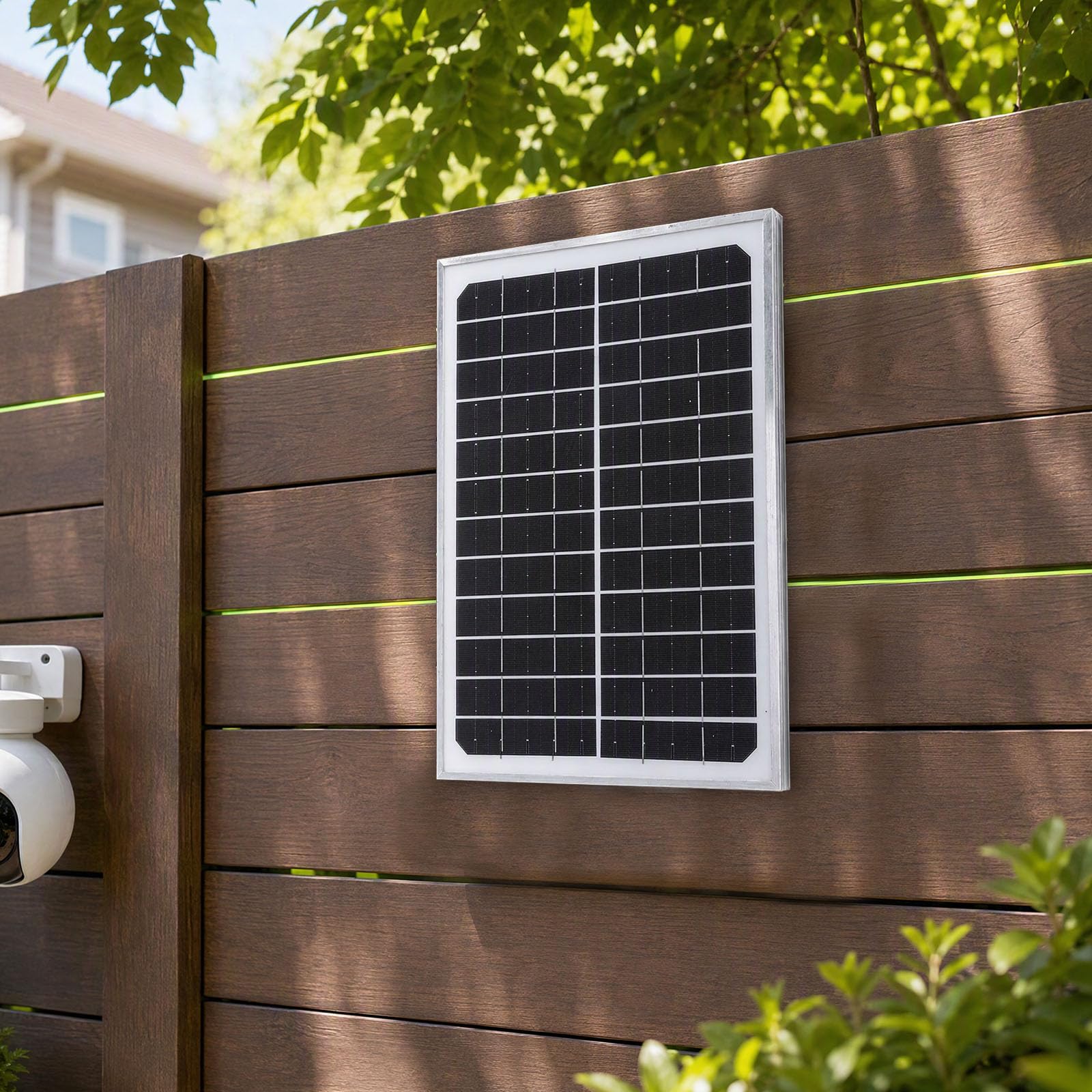 12V Sortie DC Panneau Solaire Monocristallin 15W 24 5 Rendement