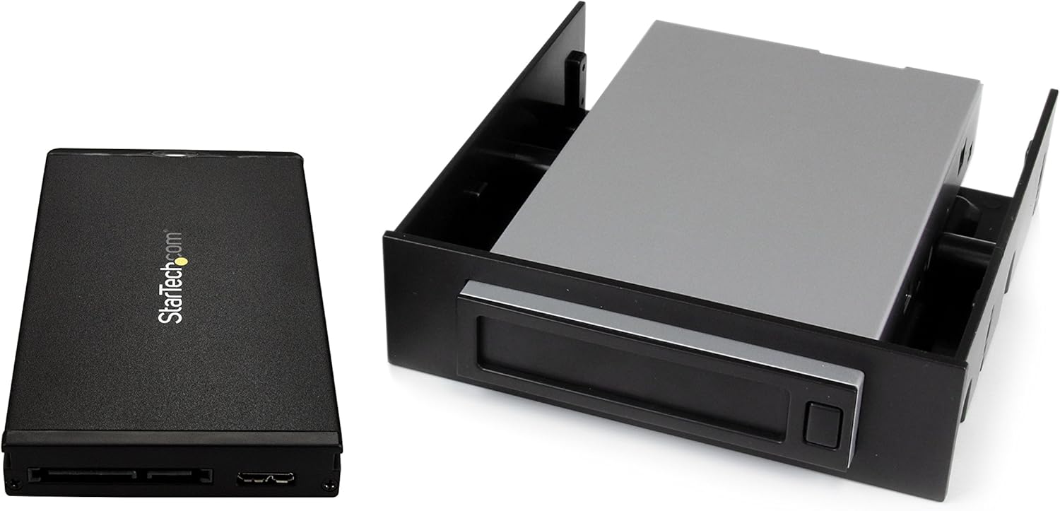 Fabeas Hot Swap Wechselrahmen - Einschubloser Festplatten Rack Für 3,5" Laufwerke