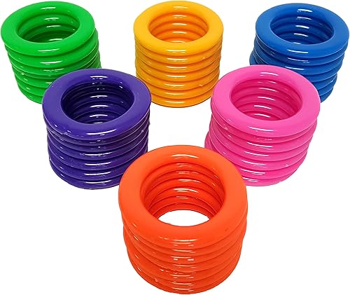 Miniatura 3 de Dondor Enterprises Anillos de plástico para bastones (paquete de 30 piezas)