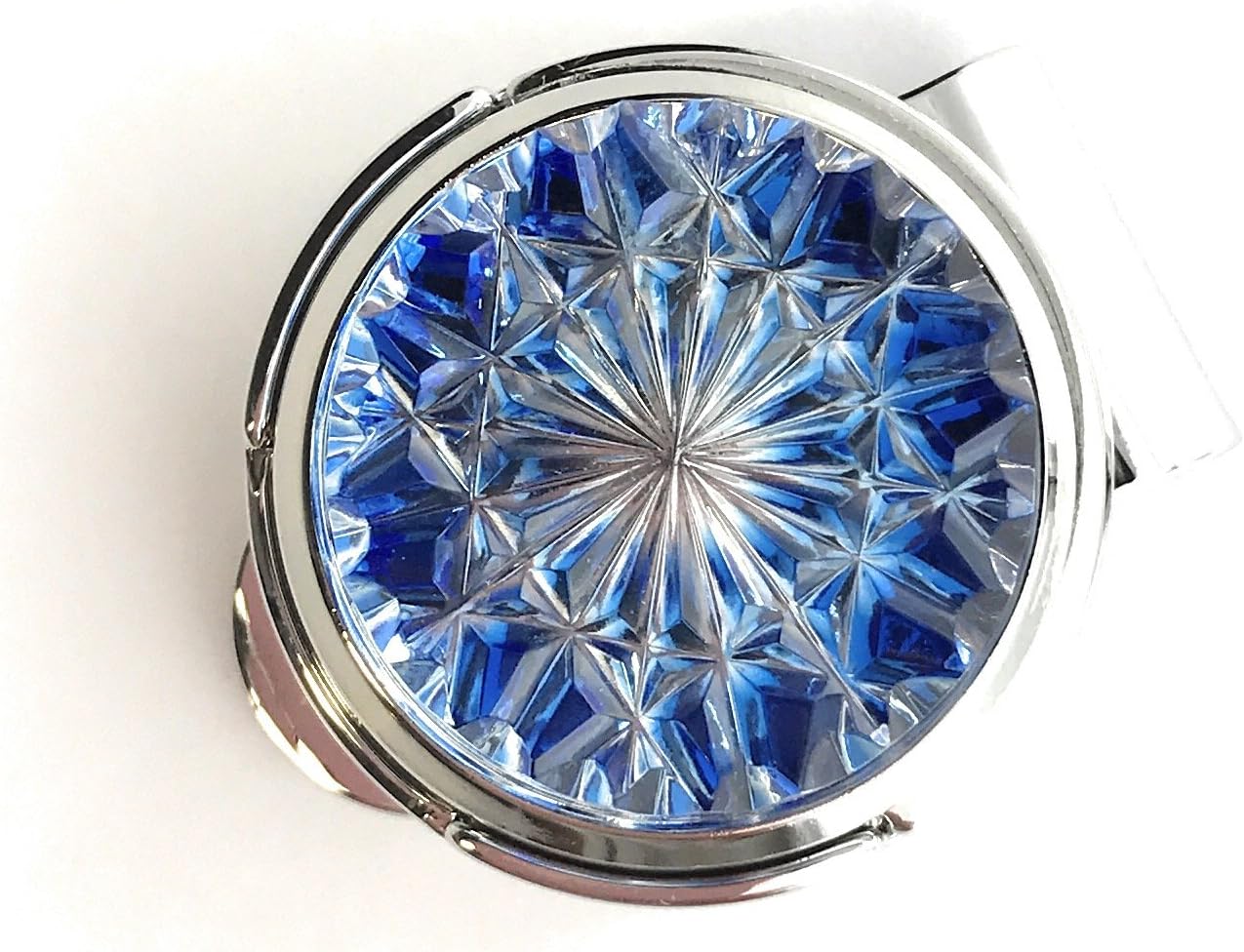 東京切子ゴルフマーカー ひまわり 青 ゴルフマーカー おもしろ