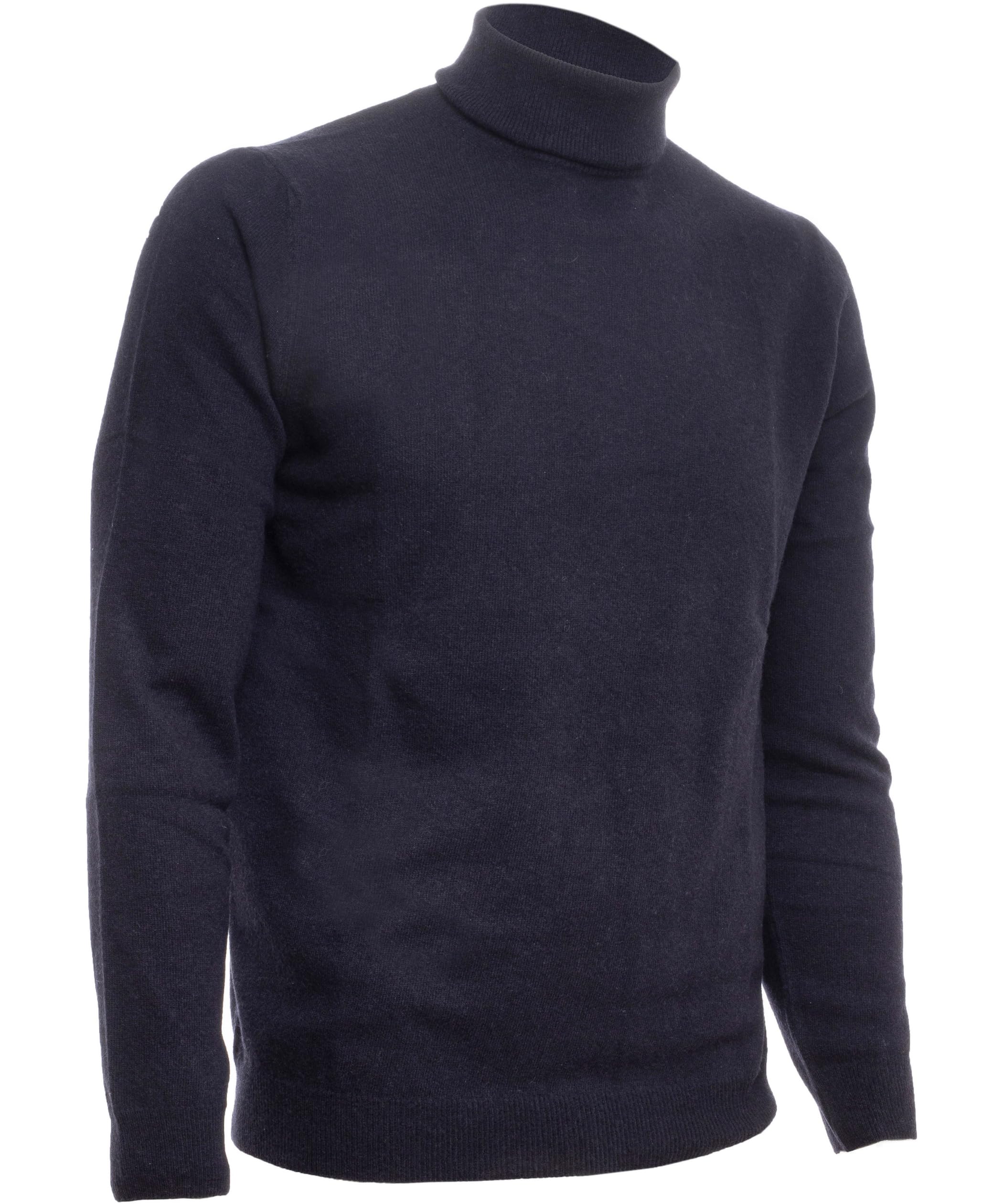 Cuello alto para hombre 100% Lana Fineza 12 - Suéter de Cuello Alto Hombre, Elegancia y Comodidad Perfecto para Cualquier Ocasión - Prenda Versátil y Elegante