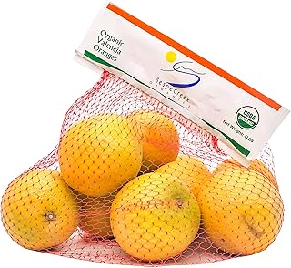 Orange Valencia Organic, 4 Pound