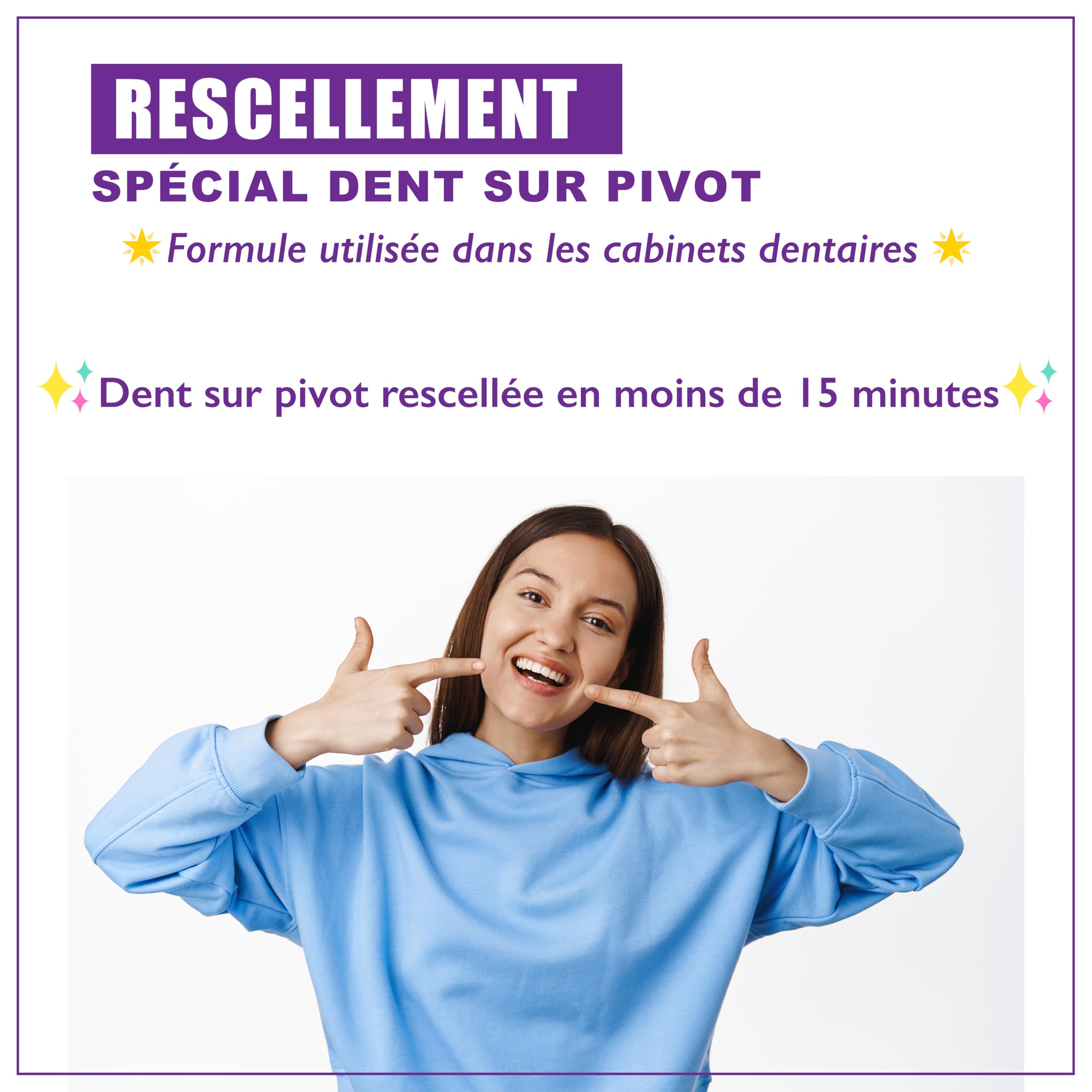 MEDIDENT RESCELLEMENT SPECIAL POUR DENT SUR PIVOT