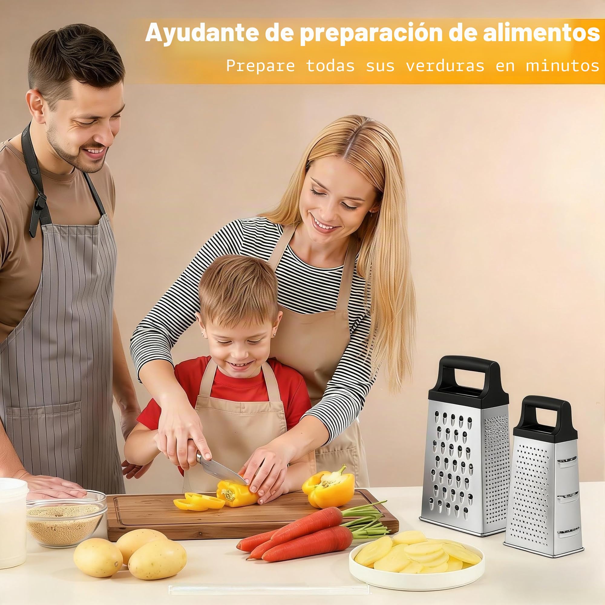 Cortador de verduras eléctrico 1000 W con motor de cobre, cuchillas de acero inoxidable (10 cuchillas de repuesto), material ABS, negro, 15 x 12 x 20 cm, independiente