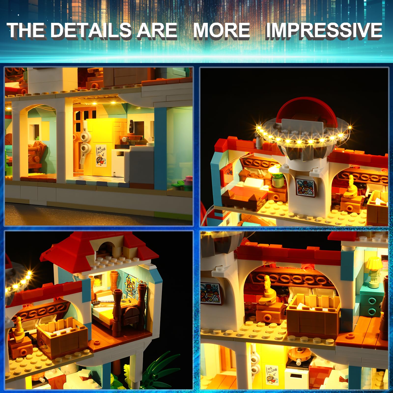 Amazon.co.jp: Mililier LEDライトキット レゴ43268 リロアンド