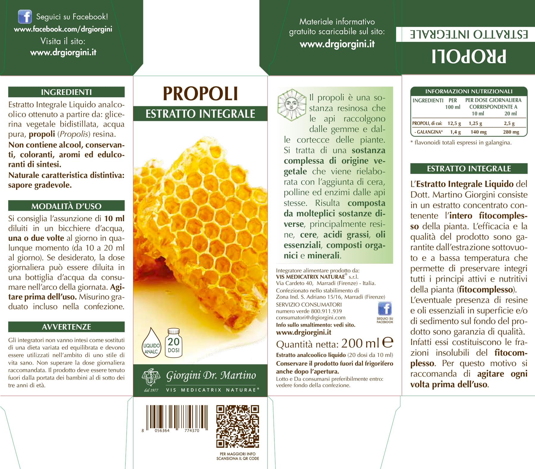Propoli Estratto Integr 200Ml