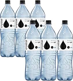 Água Crystal 1,5 Litros – Pack com 6 Unidades (Água com Gás Crystal 1,5 Litros – Pack com 6 Unidades)