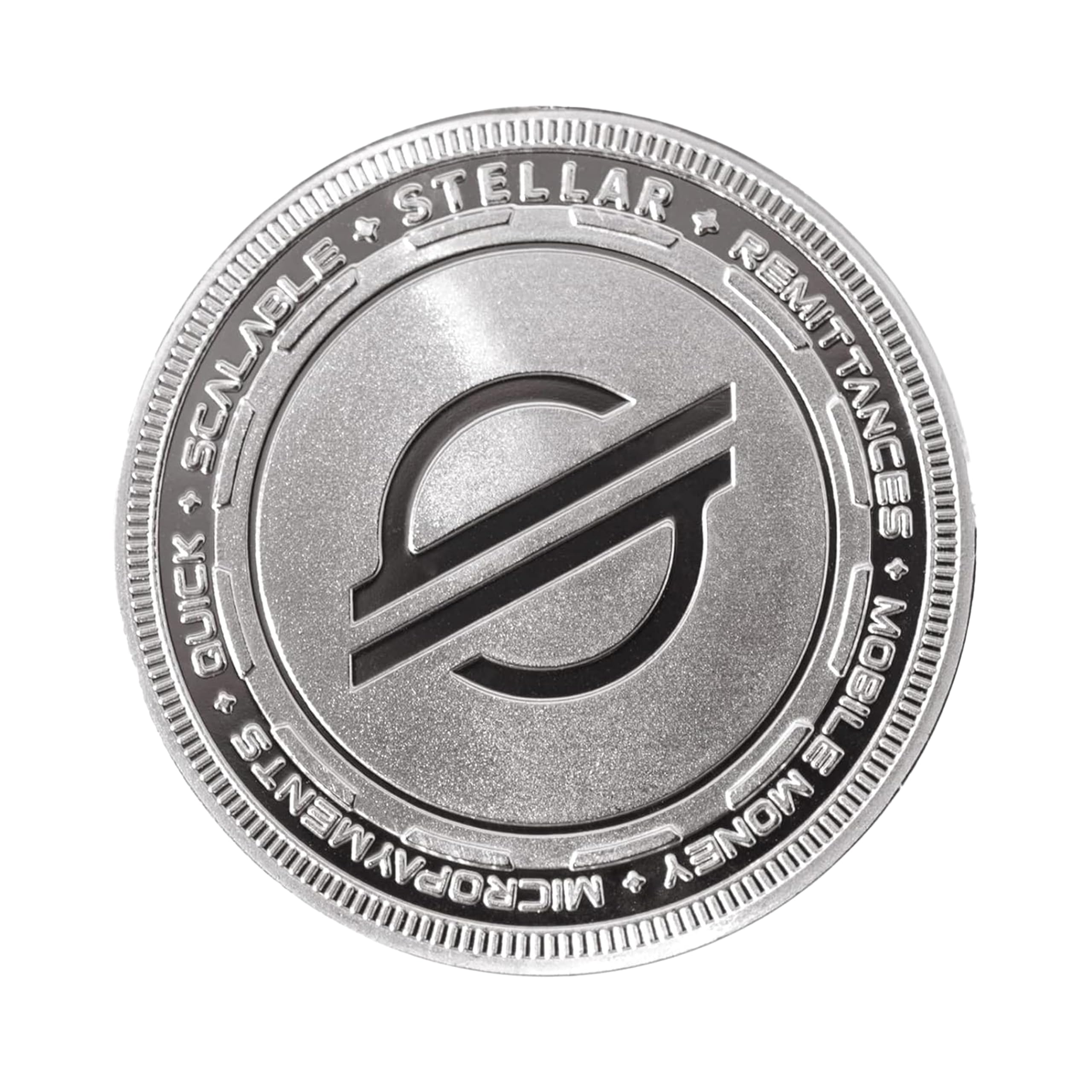 Amazon.com: XLM Stellar Crypto Silver-Plated Collector Coin with Engraved  Blockchain Design and Protective Case Perfect for Collectors and Crypto  Enthusiasts : Collectibles & Fine Art
