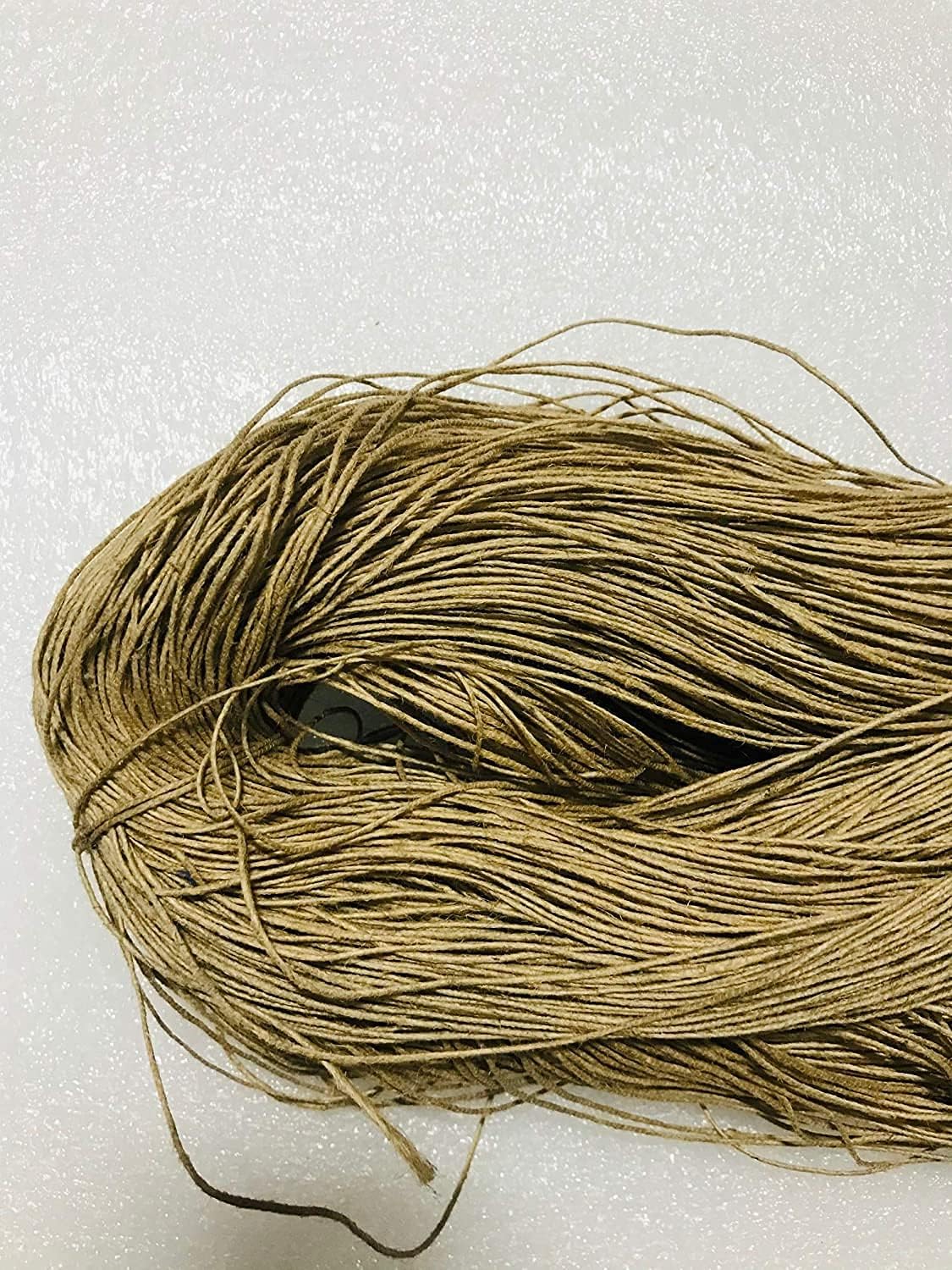 H B MSALA 100 Meter Twisted Burlap Jute Twine Rope Export Quality Craft Material (Brown)