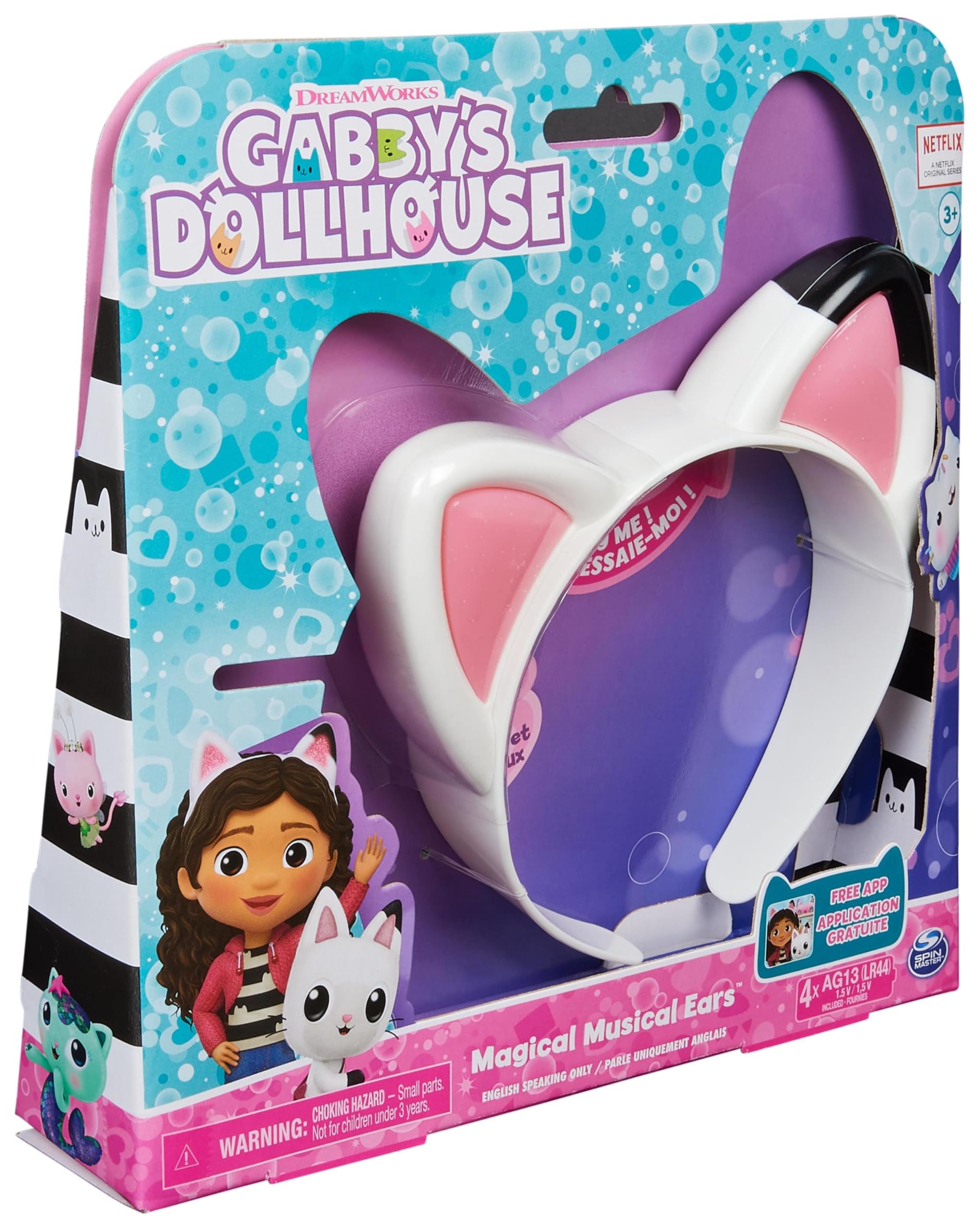 La Casa de Muñecas de Gabby - Orejas de Gato Mágicas Gabby's Dollhouse: con Luces, música, Sonidos y Frases - Juguetes Niñas 3 años + Regalo Niña 3 años + — view 8