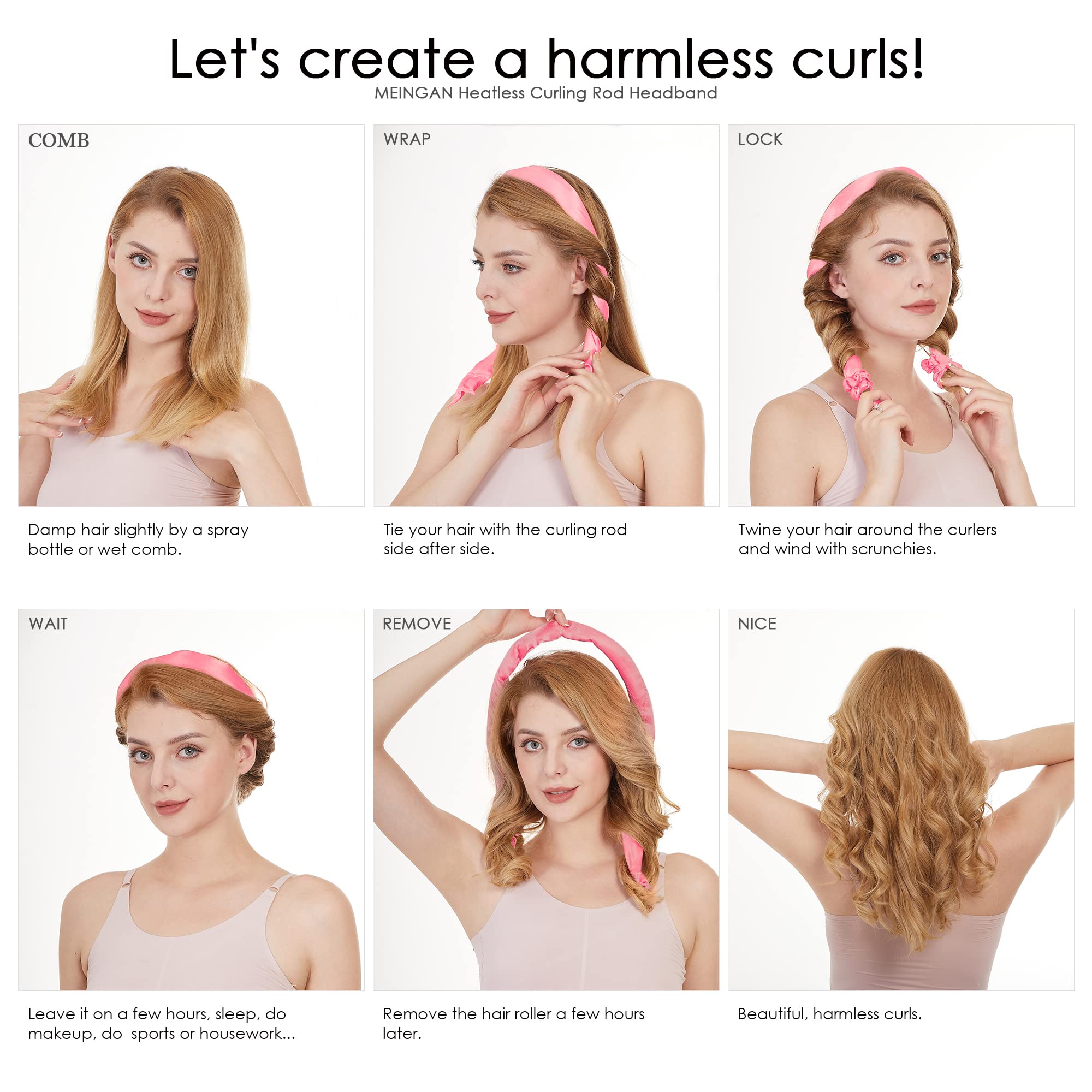 OVERNIGHT HEATLESS CURLS TUTORIAL Robe Curls atelieryuwa.ciao.jp