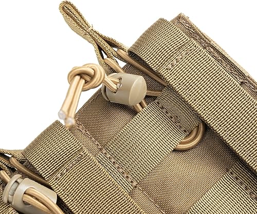 Miniatura 121 de EXCELLENT ELITE SPANKER Funda para rifle elástico Mag M4 M14 M16 AK AR para rifle elástico M4 M14 M16 AK AR para bolsa de pistola Mag Doble-Negro