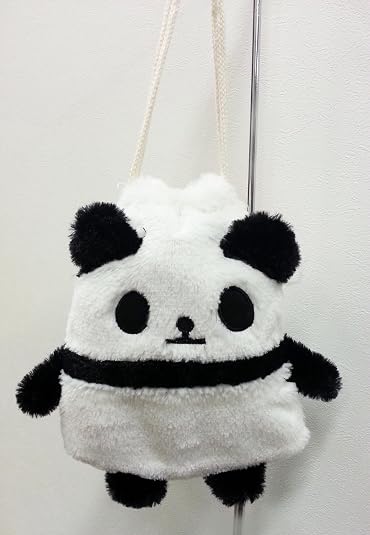 Amazon.co.jp: ツイン まん丸巾着 パンダ PAP028 : ファッション