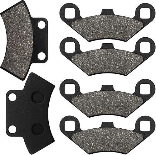 ZICOO Pastillas de Freno Delanteras y Traseras para Polaris Sportsman 350 400 500 Big Boss 250 300 350L 400L 500 Magnum 425 Trail Blazer 250