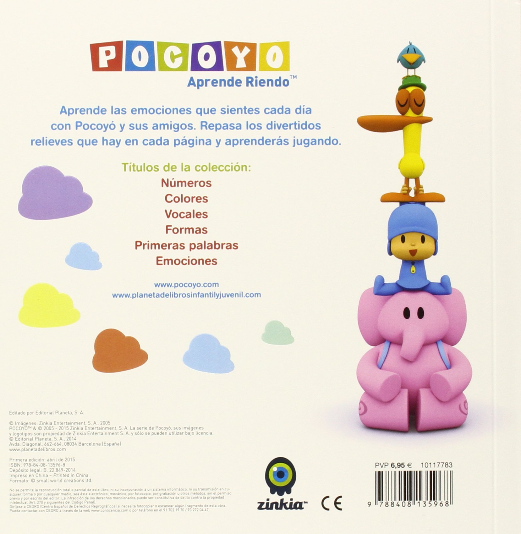 Pocoyó. Emociones: Con divertidos relieves