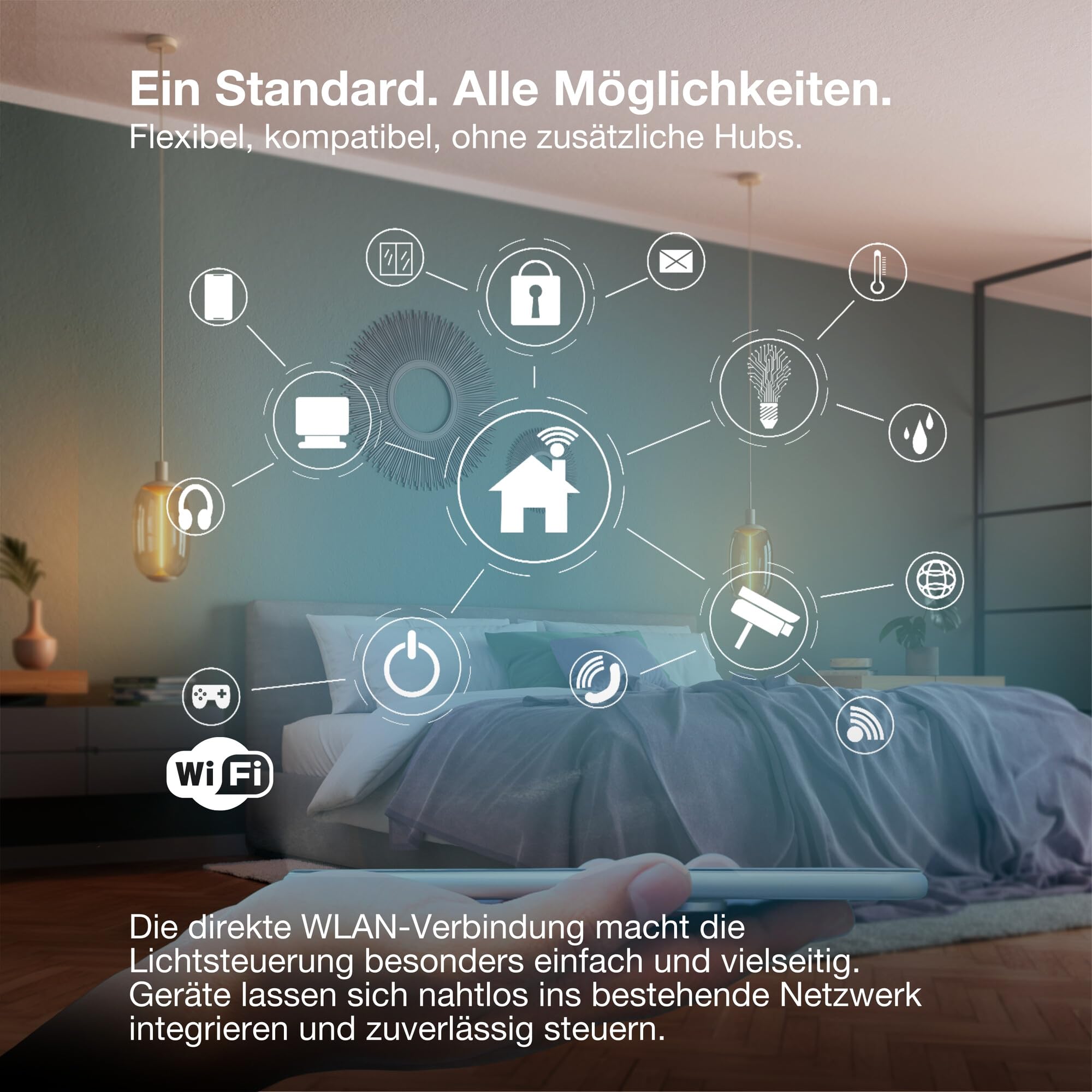 Osram Smart+ WiFi Lampe PIN G9 3,5W 827, 2700-6500K Tunable White, 320 lm, 20.000h, Alexa Google kompatibel, 5-Pack