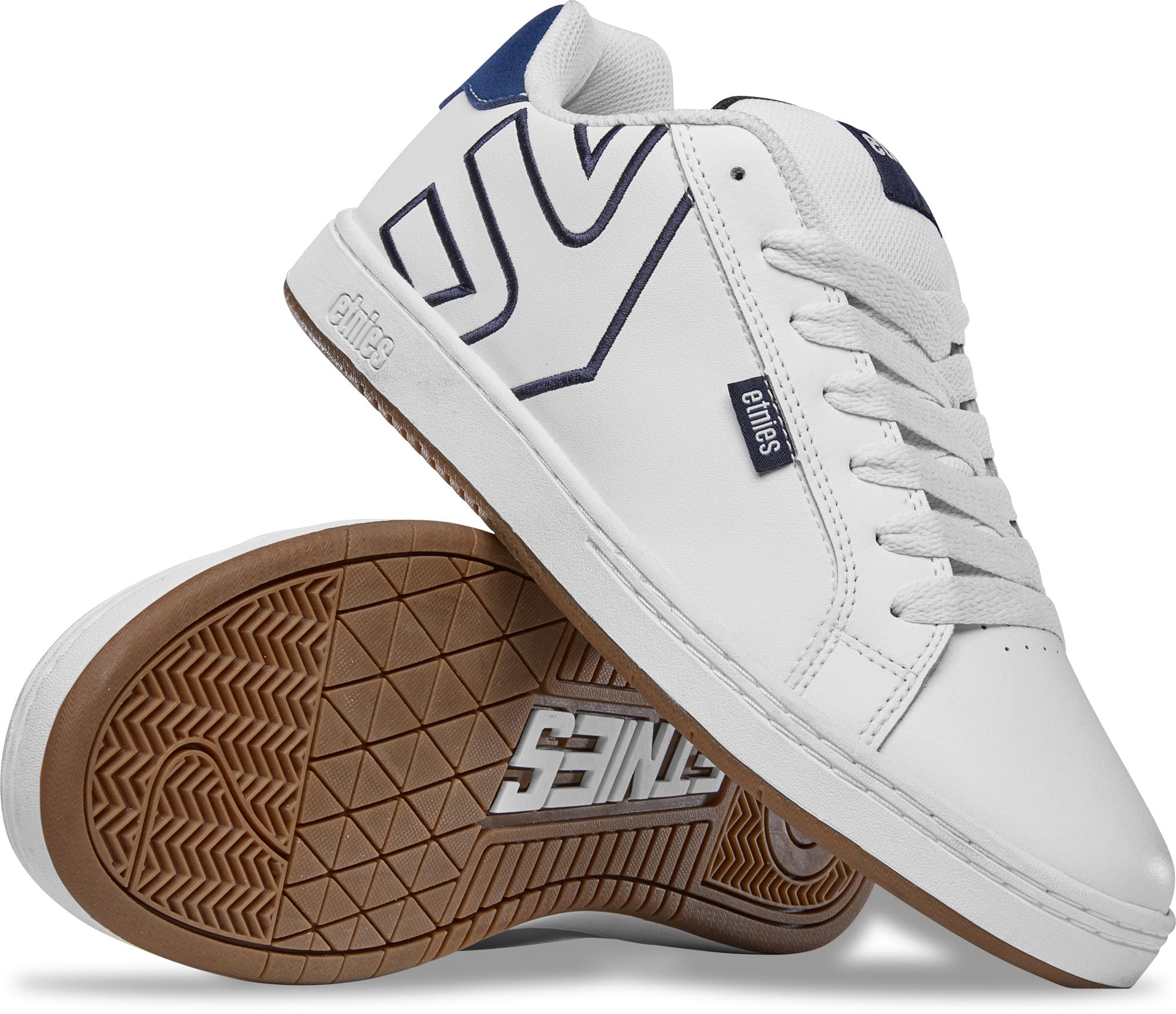 Etnies Fader – Estilo Heritage clásico de Skate con Look abultado a la Moda, Cupsole Reforzada, Ajuste Acolchado, Zapatillas para el día a día