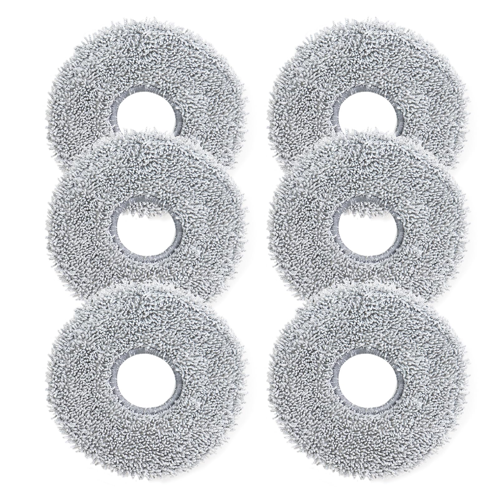 Mocio Panni per Dreame L10s Ultra Gen 2/Gen 3,L40 Ultra A/AE,L40s/L50s Pro | X40 Ultra/ X50 Ultra/L10/L20/L40/L50/Mova E30/E40/P50/V50 Ultra,Nuovi Panni di Ricambio in Microfibra Morbidi e Lavabili