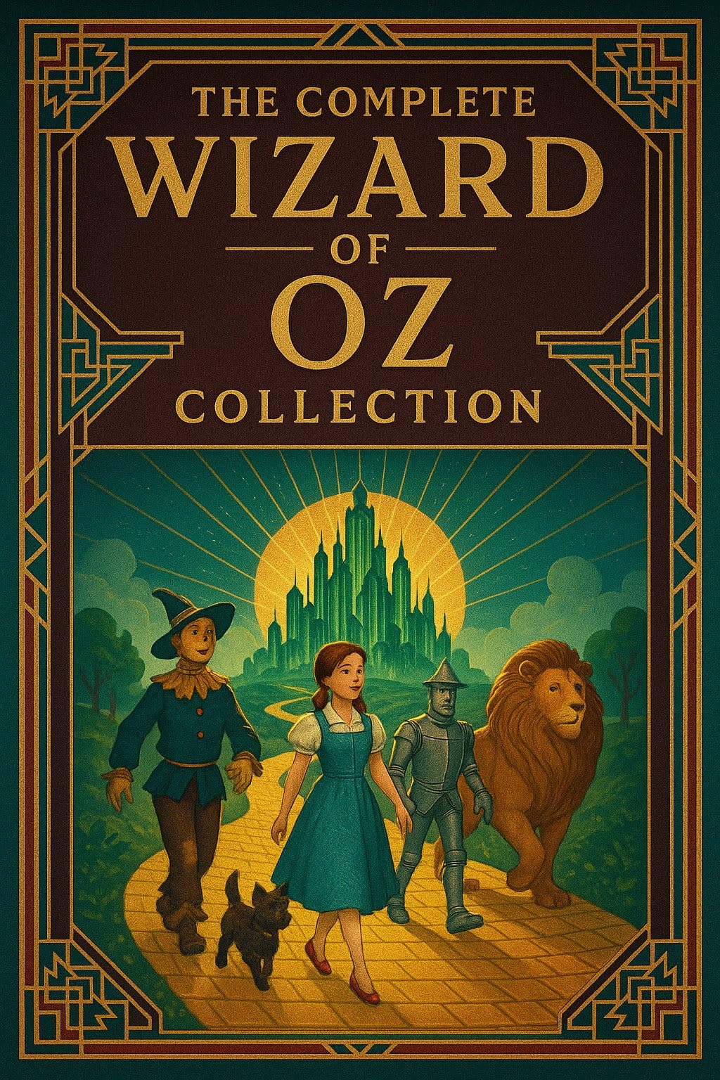 The Complete Wizard of Oz Collection: All Fourteen Oz Classics in One Volume • New Full-Color Art in Every Book • Illustrated Collector’s Omnibus (Illustrated)