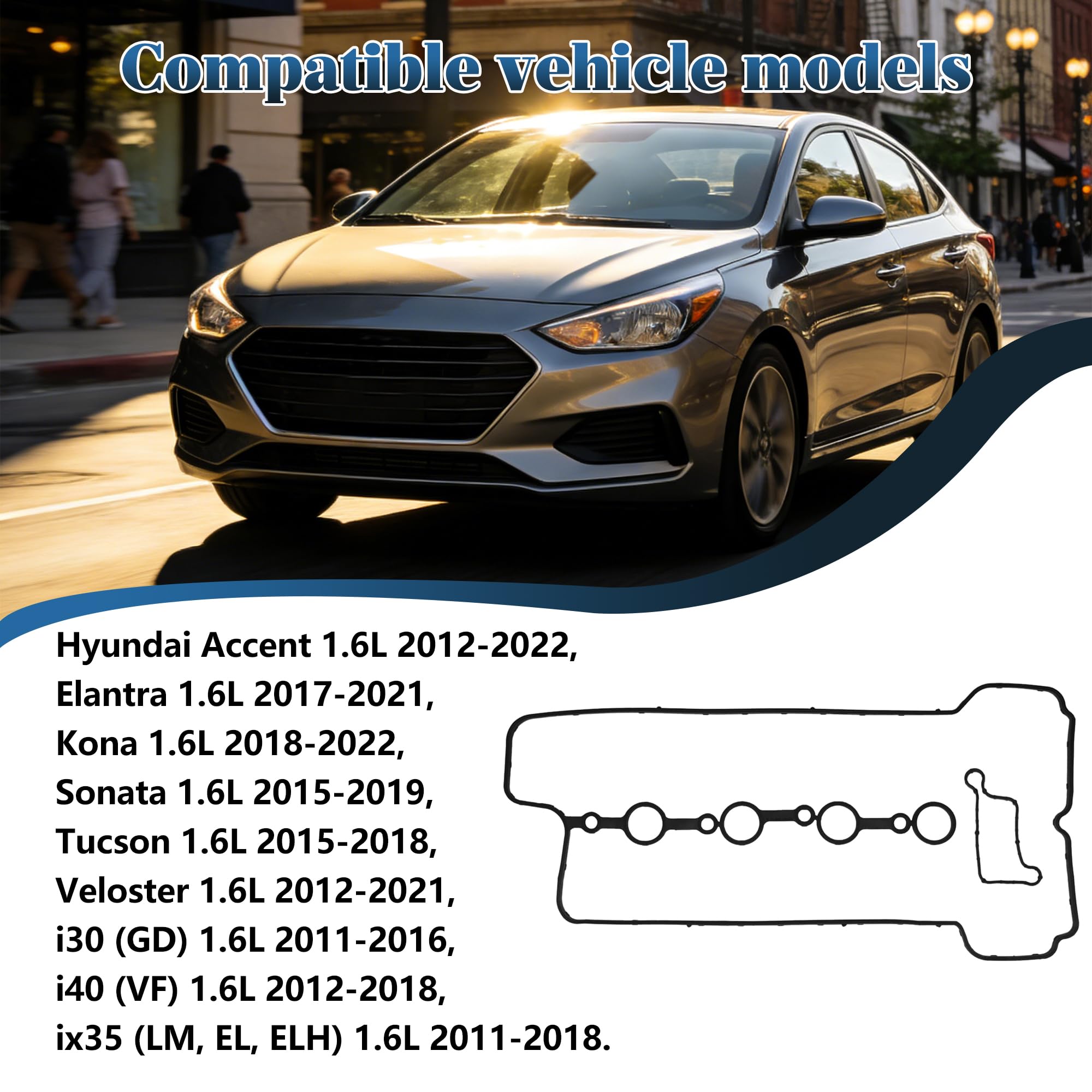 Amazon.com: 22441-2B610 Engine Valve Cover Gasket VS50818R