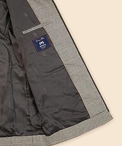 Wool Gun Club Check Zip Jacket: Brown 330001628 Wool Gun Club Check Zip Jacket: Brown 330001628