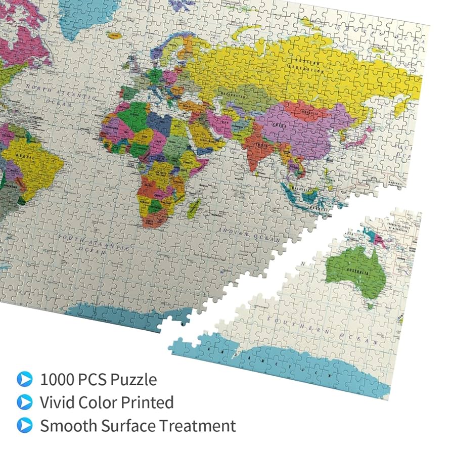 世界地図 ジグソーパズル 1000ピース 世界地図 ジグソーパズル 1000ピース | ジグソーパズル通販専門