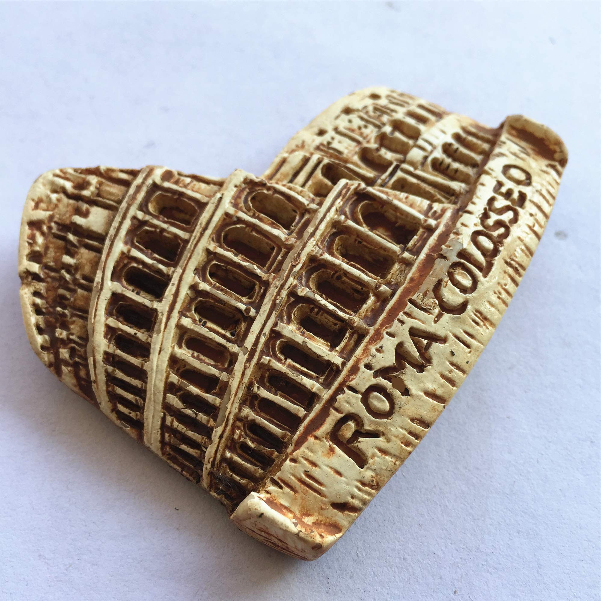 Calamita Da Frigorifero Colosseo Roma - Souvenir Turistico 3D Dipinto A