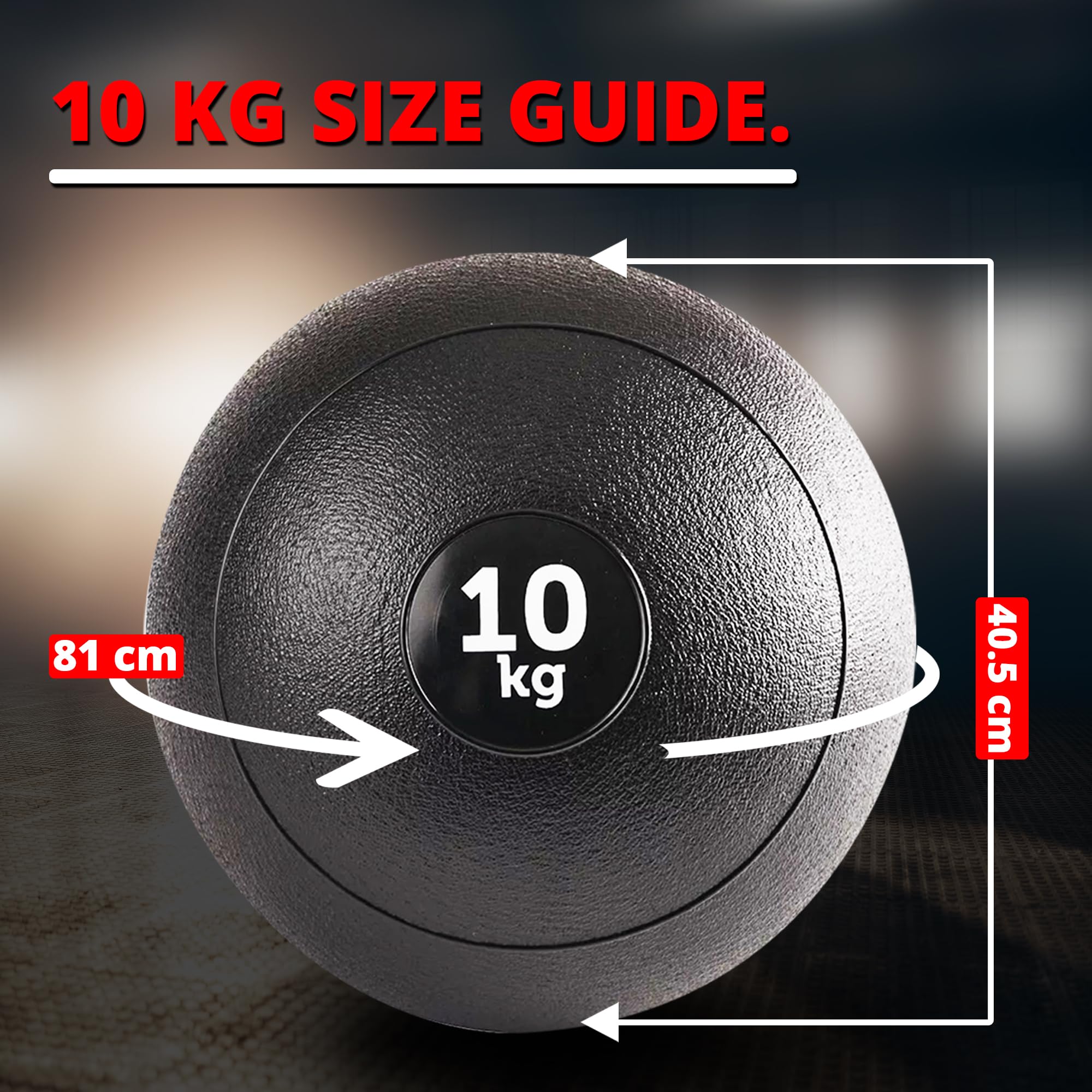 Maxstrength - Ballon Lesté pour Crossfit et Haltérophilie 10 et 12 kg