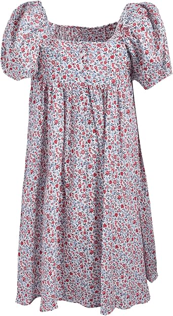 Janie and Jack Floral Smocked Dress Toddler/Little Kid/Big Kid