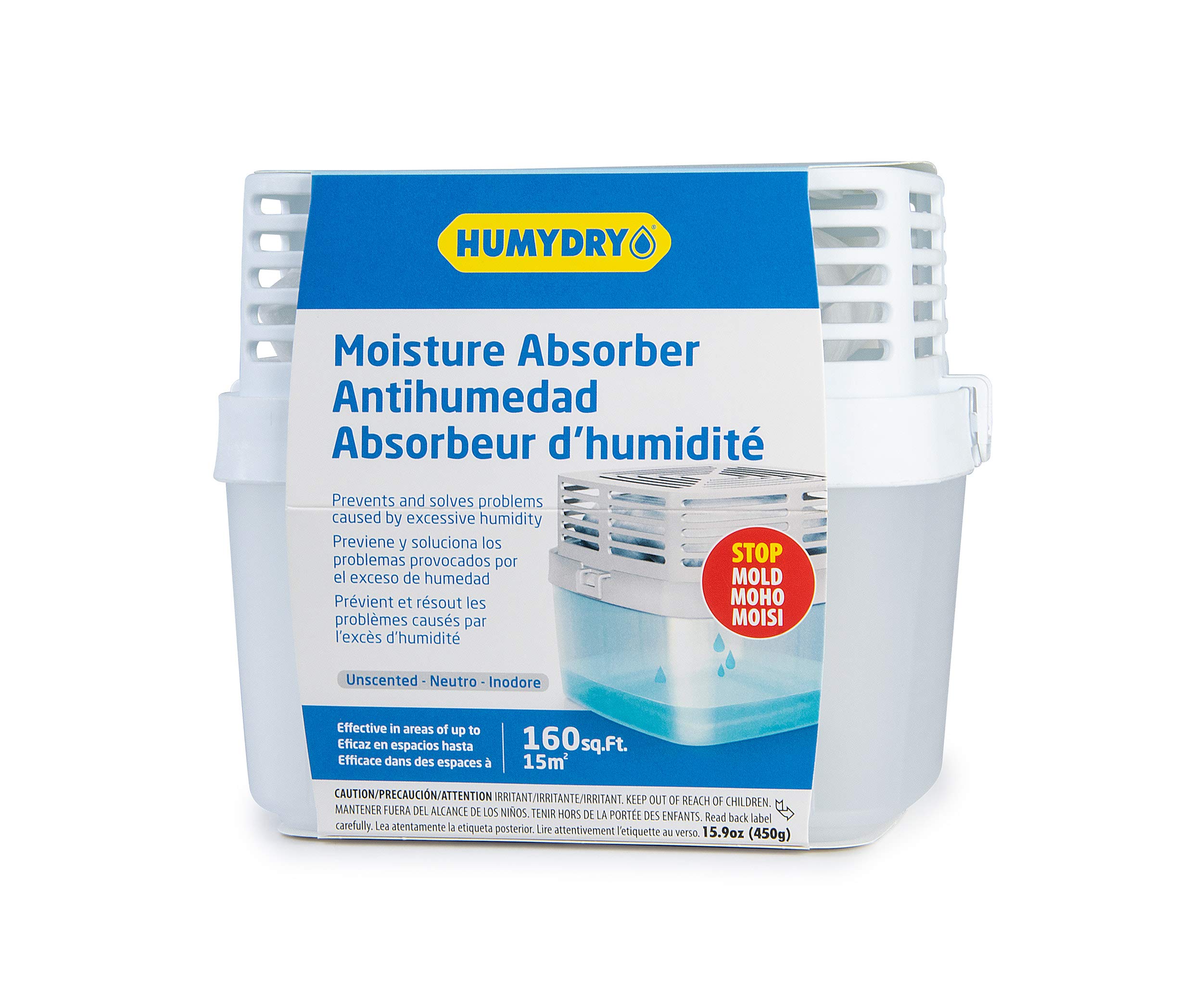 HUMYDRY Moisture Absorber - White Dehumidifier - USA22100C12 - Continuous Operation