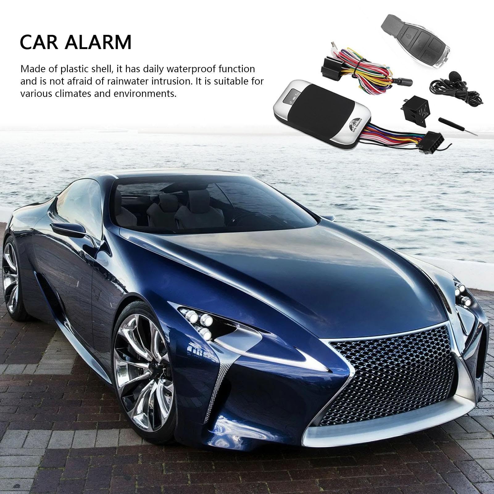 Allarme Auto Tracker Auto, Allarme Auto, Antifurto Veicolare | Allarme Per Veicoli Per Furti Veicoli Tracciamento Geofence Zona Localizzazione Reale Dispositivo Allarme SOS