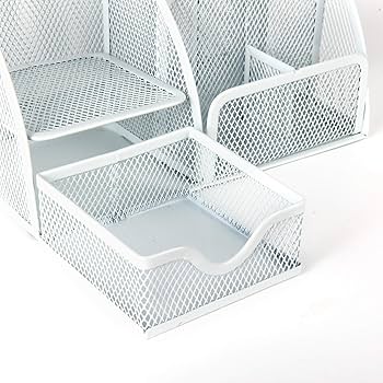 Amazon | VANRA™ デスクオーガナイザー ペン立て 金属メッシュ