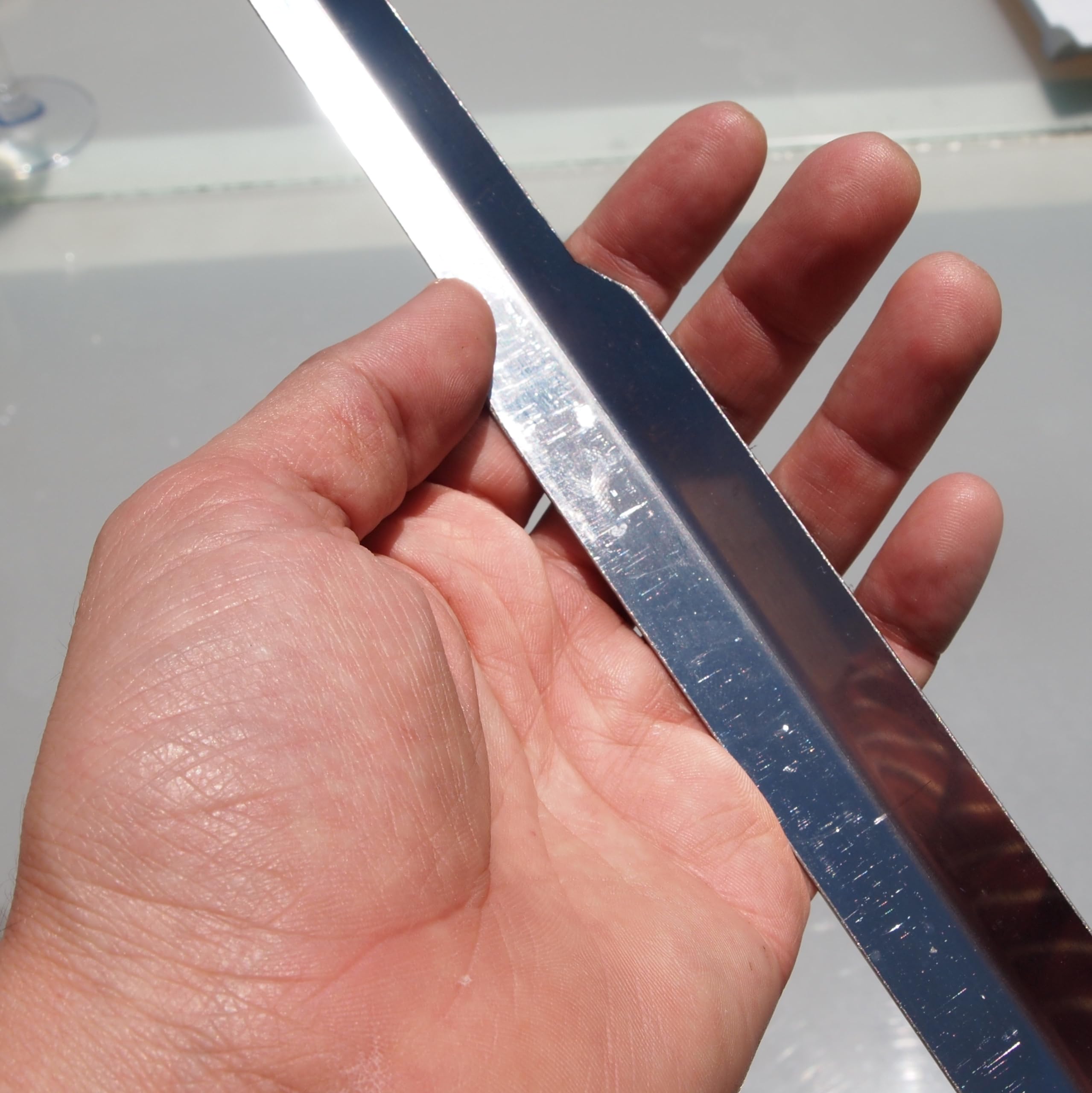 Espeto Acero Inoxidable para Pescados (sardinas, lubina, Dorada) y Carnes Barbacoa - 60cm