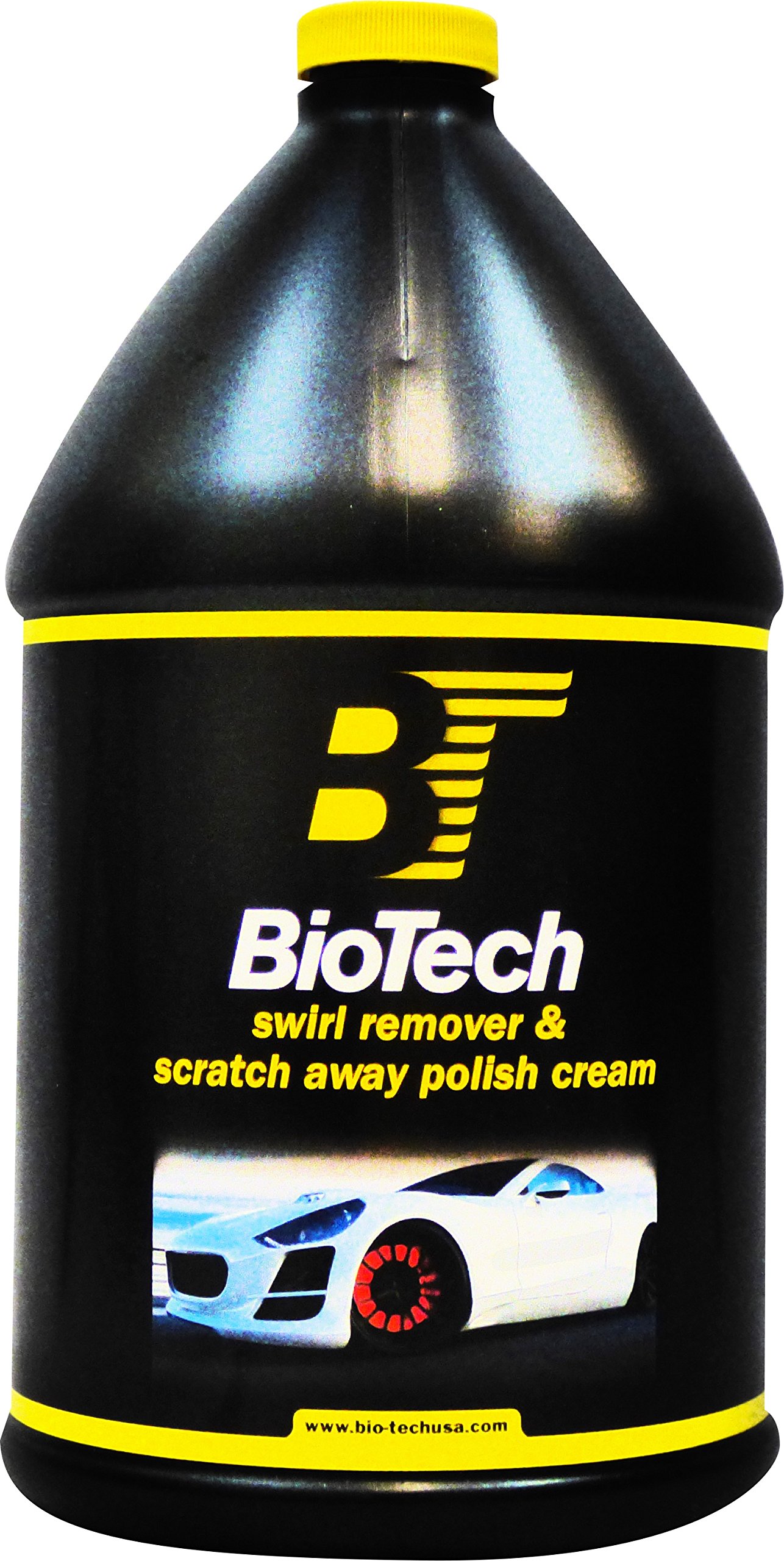 BioTech Swirl Remover & Scratch Away Polish Cream, Scratch Remover, Light Swirl Remover, Polish Cream, Scratch Eliminator, Easy Buffing, Easy Application and Removal 16 oz (1)