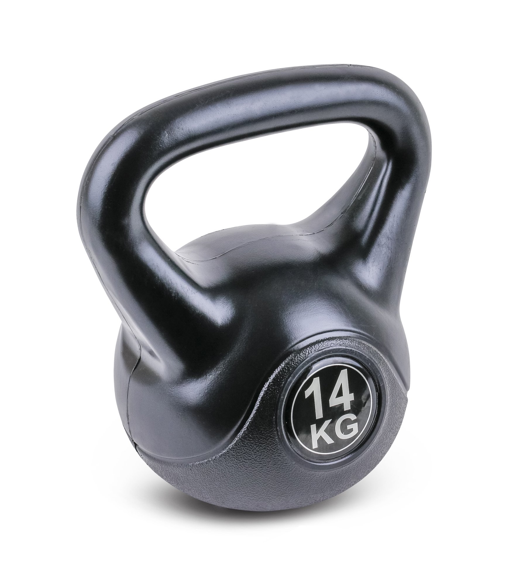 trenas Kettlebell Basic in plastica - 2 kg - 4 kg - 6 kg - 8 kg - 10 kg - 12 kg - 14 kg - 16 kg - 20 kg