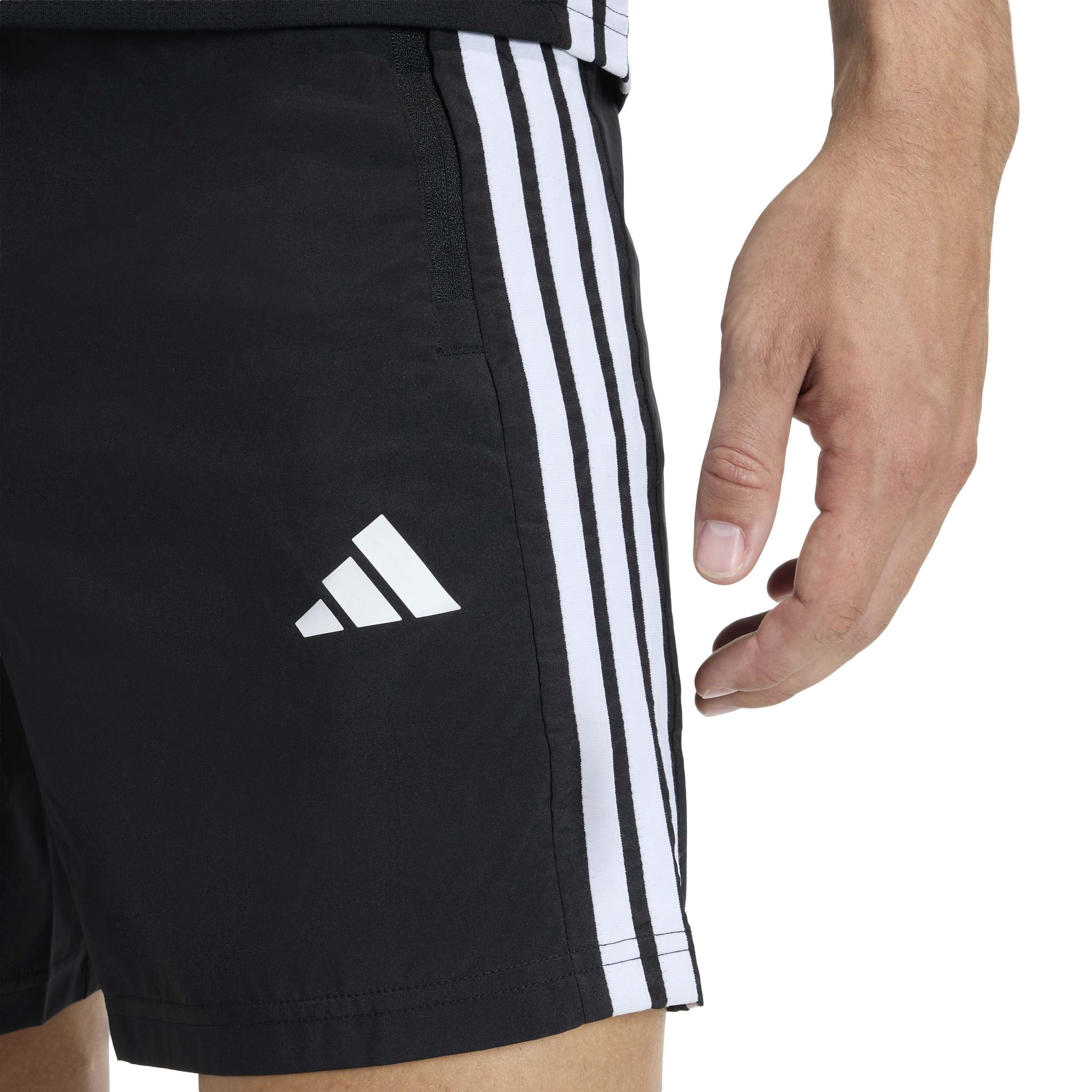 adidas Workout Essentials Base 3 Stripes Woven Short 7 Inches - Shorty Mezczyzni
